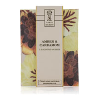 Earth Secrets - Scented Sachets - Amber & Cardamon