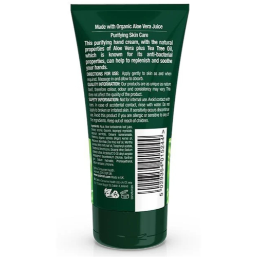 Organic Aloe Vera Purifying Hand Cream