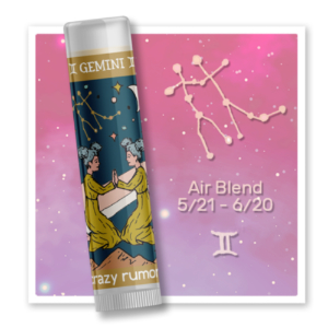 Zodiac Collection Lip Balm - Colour Chart