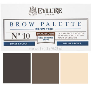 Brow Palette Trio - Colour Chart