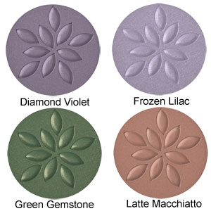 Beautiful Mineral Eye Shadow - Colour Chart