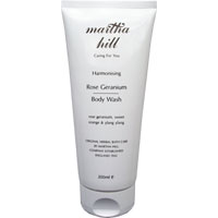 Martha Hill - Harmonising Rose Geranium Body Wash