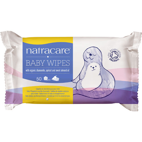 Natracare Organic Cotton Baby Wipes