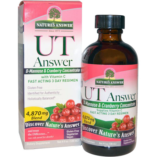 UT Answer D-Mannose & Cranberry Concentrate