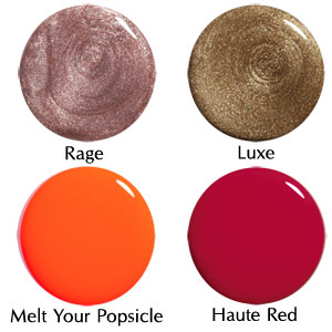 Nail Lacquer - Colour Chart