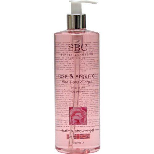 Rose & Argan Oil Bath and Shower Gel