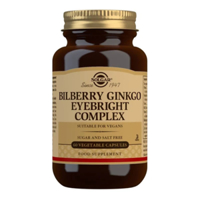 Solgar - Bilberry Ginkgo Eyebright Complex Capsules