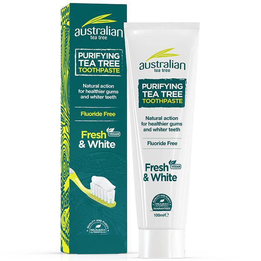 Australian Tea Tree - Purifying Tea Tree Toothpaste - Fresh & White