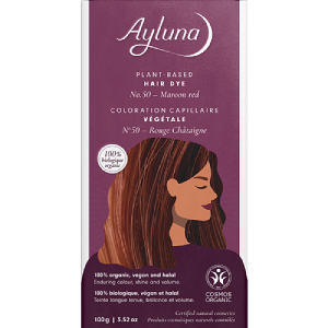 Plant Based Hair Dye - Maroon Red