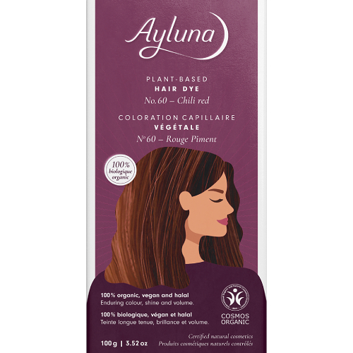 Plant Based Hair Dye - Chilli Red