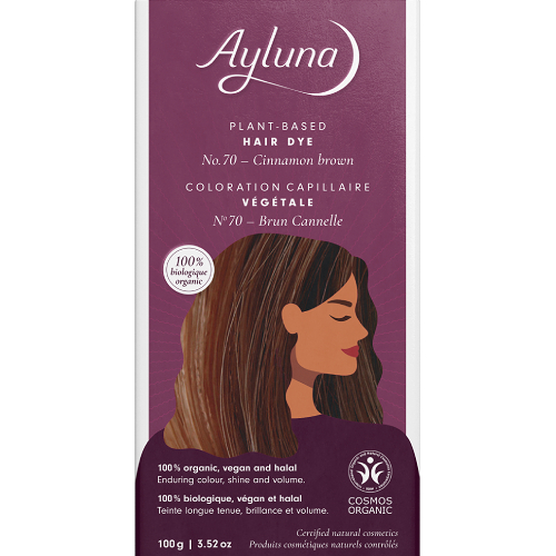 Ayluna Plant Based Hair Dye - Cinnamon Brown Plant Based Hair Dye - Cinnamon Brown