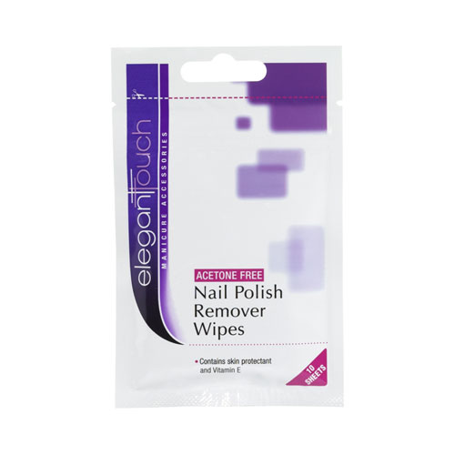 Acetone Free Nail Polish Remover Wipes