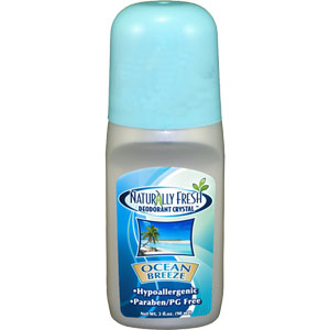 Naturally Fresh Deodorant Crystal Roll-On - Ocean Breeze Deodorant Crystal Roll-On - Ocean Breeze
